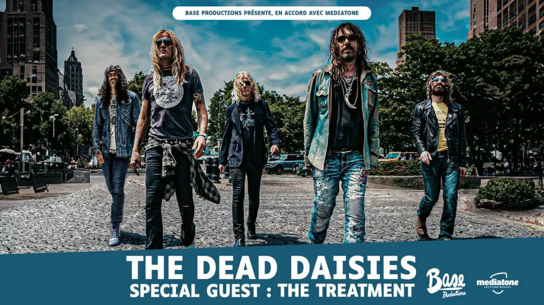 Gagnez vos places pour le concert de THE DEAD DAISIES !