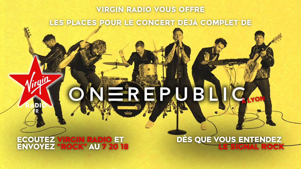Gagnez vos places pour OneRepublic &agrave; Lyon !