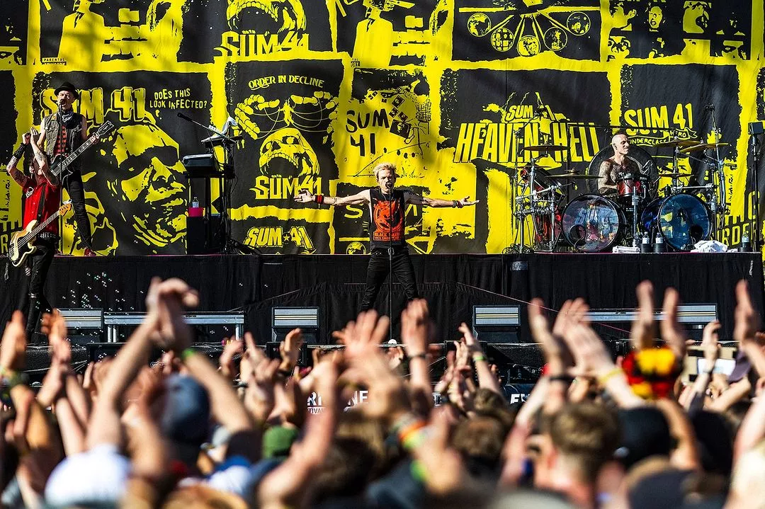 Sum 41 annonce sa tournée en Europe !