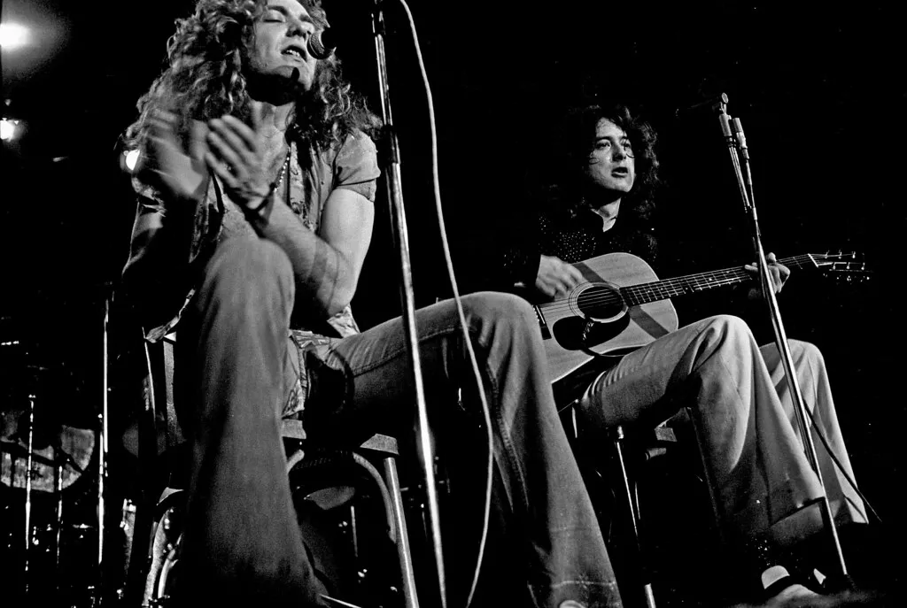 Led Zeppelin : les images du "concert epxress" de Chicago en 1977 révélées