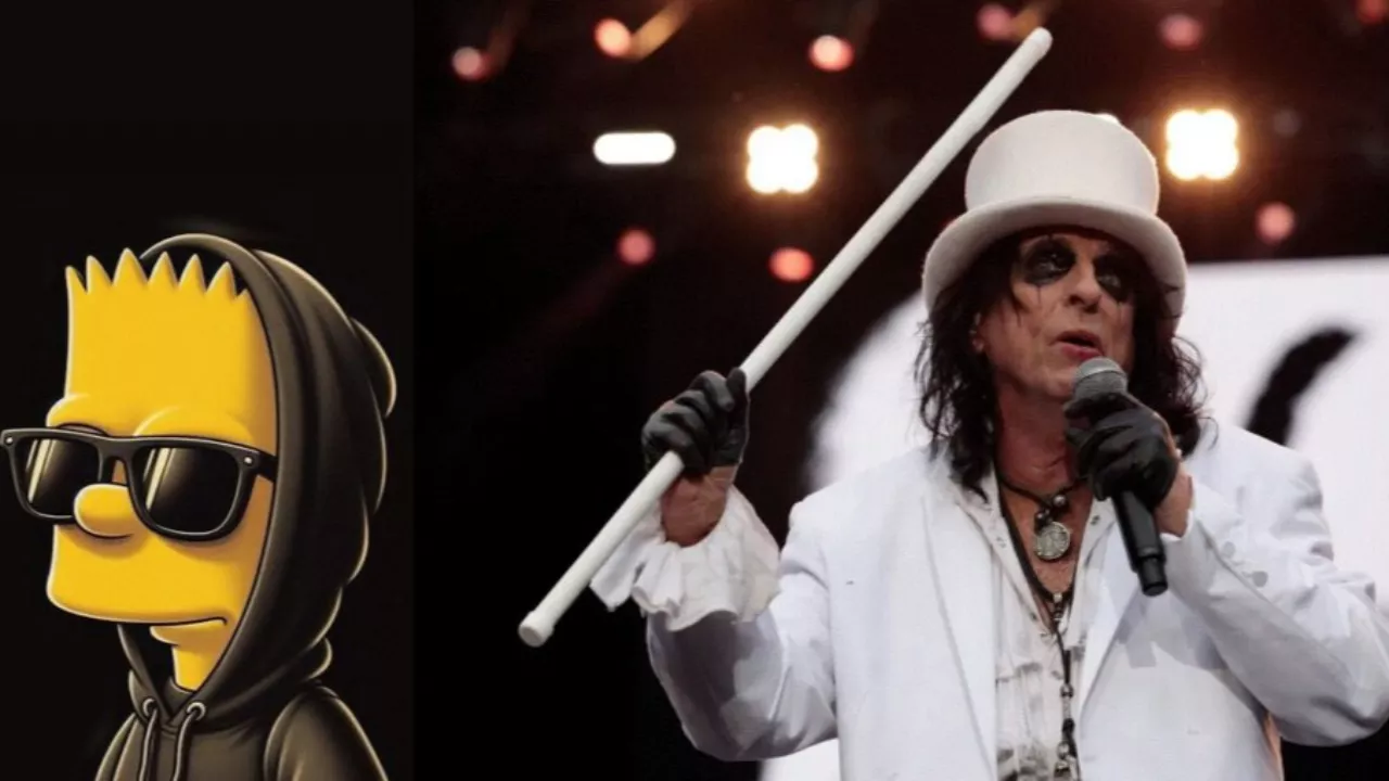 Alice Cooper rêve de prêter sa voix à un personnage des Simpson