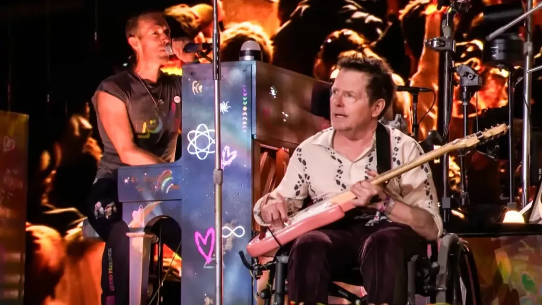 Coldplay invite Michael J. Fox à Glastonbury