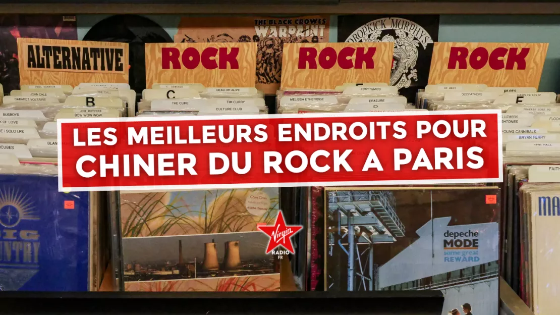 Les meilleurs endroits pour chiner des albums de rock à Paris 