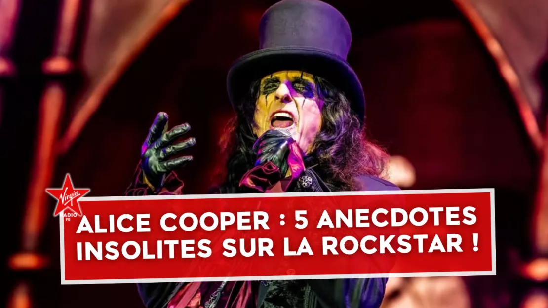 Alice Cooper : 5 anecdotes insolites sur la rockstar !