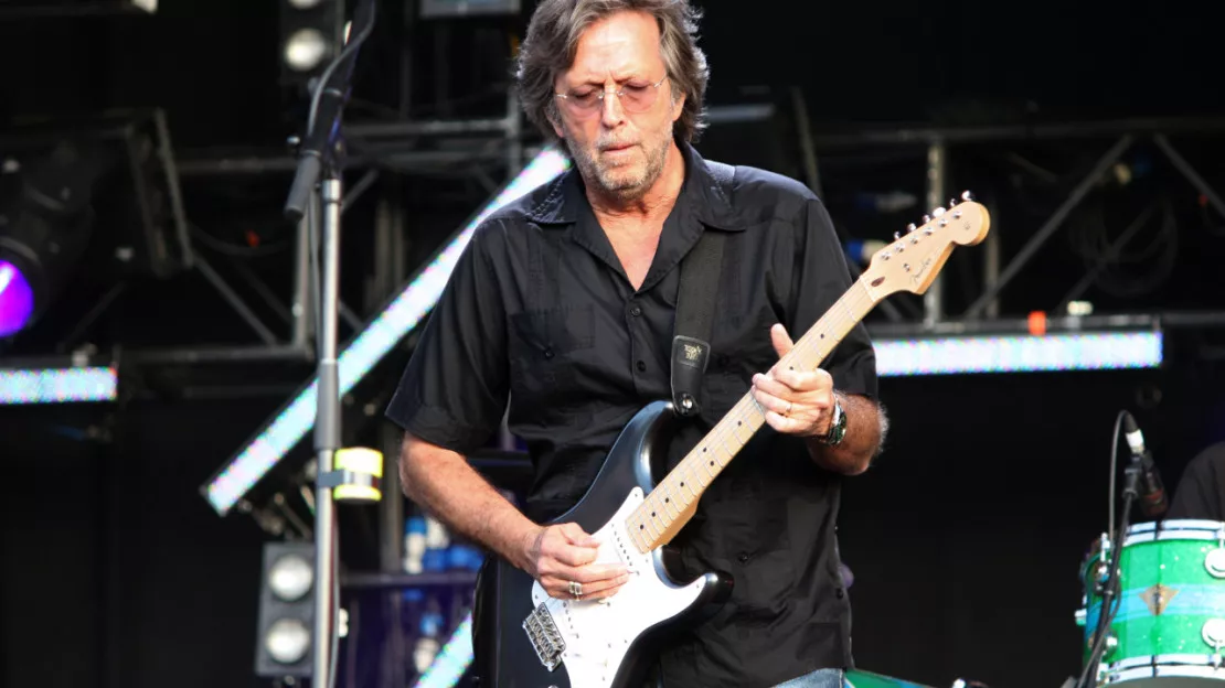 La légende Eric Clapton revient en France en 2025 !