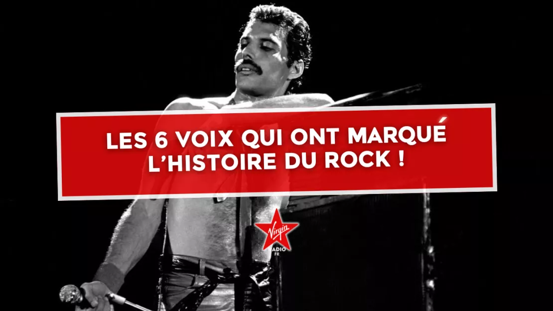 Les 6 voix qui ont marqué l'histoire du rock !