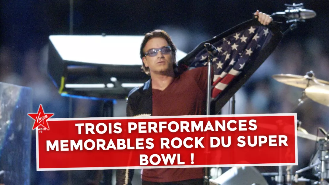 Les trois performances mémorables rock du Super Bowl !