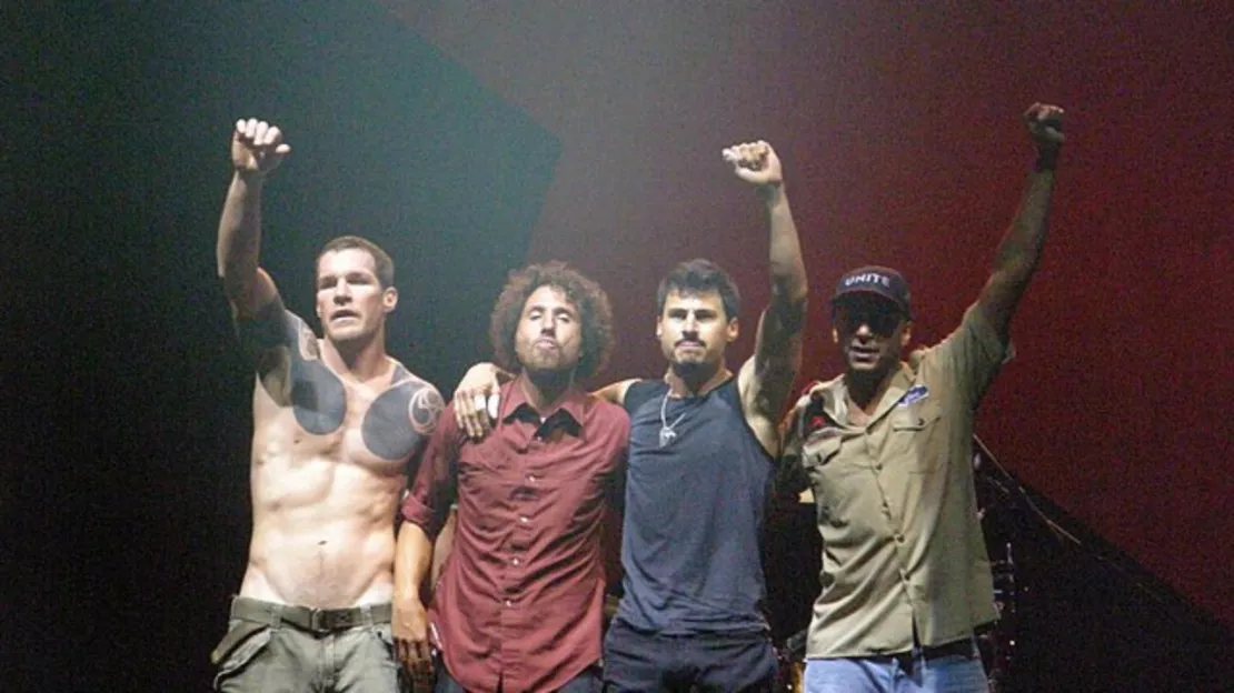 Rage Against The Machine enfermés dans leur loge par les services secrets