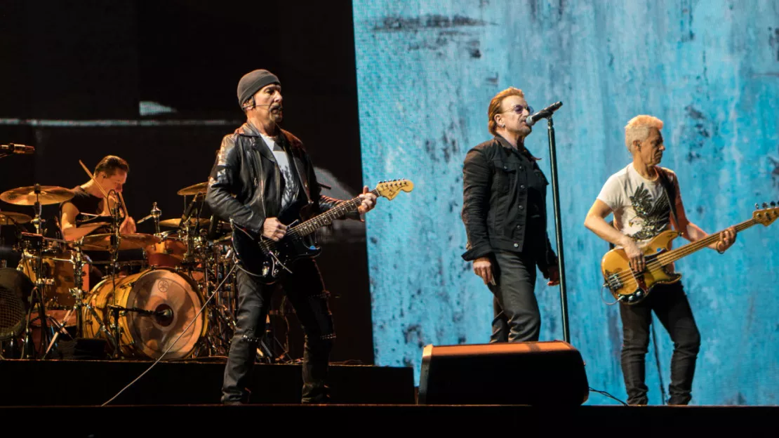 U2 prend position en rendant un bel hommage à l'Ukraine