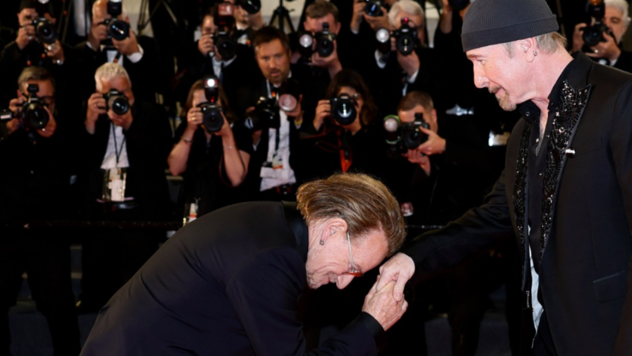 Bono réalise une masterclass au Festival de Cannes avec son premier film "Stories of Surrender"