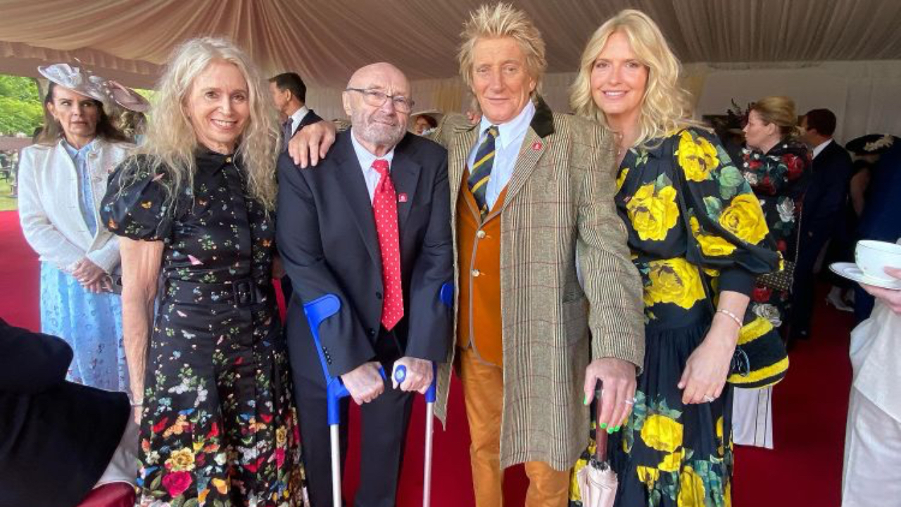 Buckingham en mode Rock : Phil Collins et Rod Stewart font sensation chez le Roi Charles III !