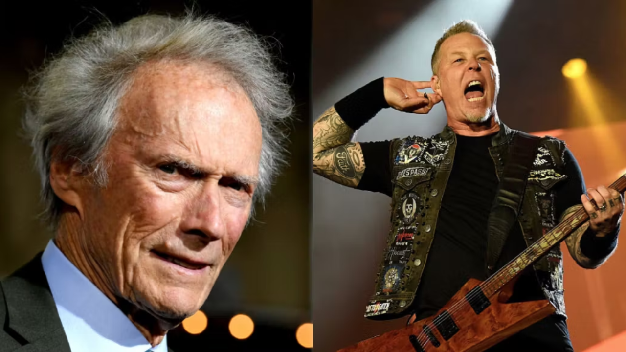 James Hetfield, de Metallica : &laquo; Je suis fan de Clint Eastwood depuis toujours. Il a toujours &eacute;t&eacute; l&rsquo;un de mes mentors. &raquo;