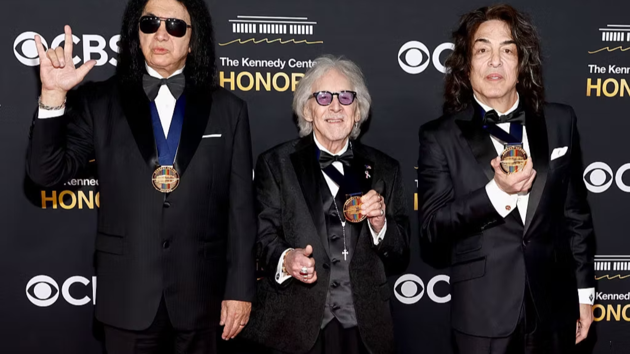 Kiss a été honoré lors de la cérémonie des Kennedy Center Honors