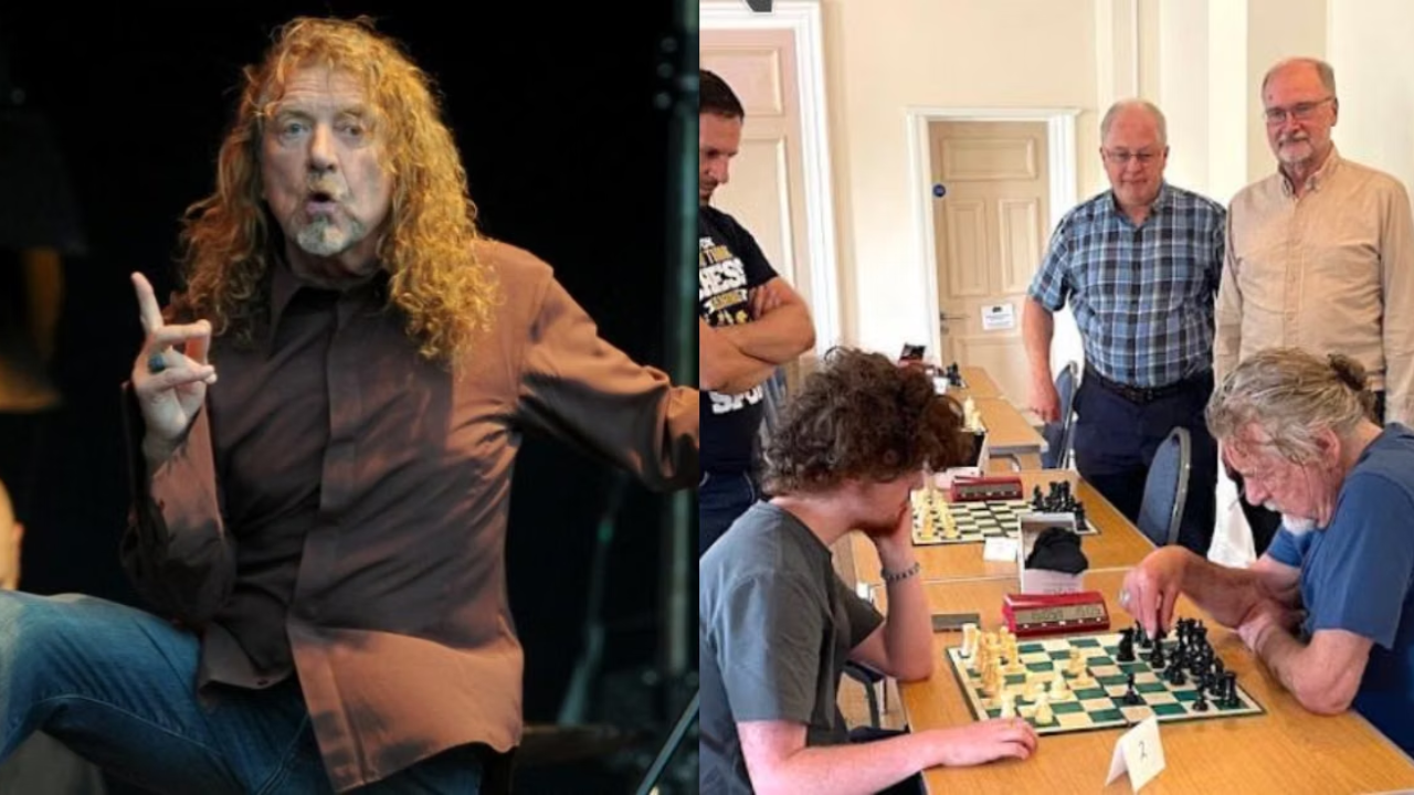Led Zeppelin : Robert Plant a fait une apparition surprise à un tournoi d'échecs et a défié un jeune homme de 17 ans Led Zeppelin : Robert Plant a fait une apparition surprise à un tournoi d'échecs et a défié un jeune homme de 17 ans