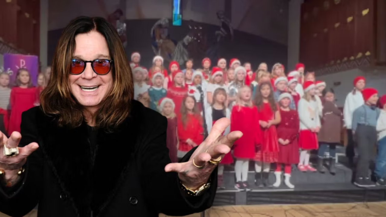 Ozzy Osbourne : Une chorale d&rsquo;enfants rend hommage au Prince des T&eacute;n&egrave;bres avec une touchante prestation de No&euml;l.