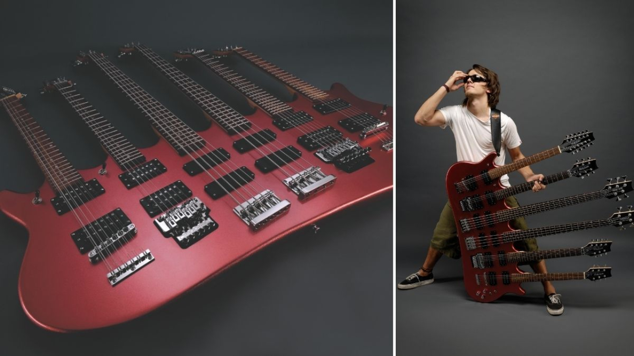 Spinal Tap : la mythique guitare à 6 manches mise en vente aux enchères Spinal Tap : la mythique guitare à 6 manches mise en vente aux enchères