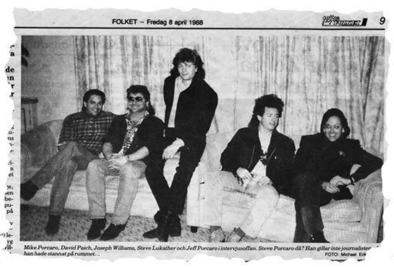 Toto : "Africa" atteint le milliard de vues sur Youtube Toto : "Africa" atteint le milliard de vues sur Youtube