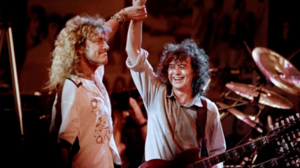 14 mai 1988 : Led Zeppelin se r&eacute;unit pour le 40e anniversaire d'Atlantic Records au Madison Square Garden &agrave; New York