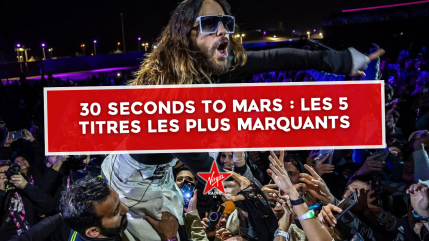 30 Seconds to Mars : Les 5 titres les plus marquants ! 30 Seconds to Mars : Les 5 titres les plus marquants !