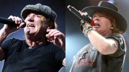 AC/DC : Brian Johnson rend hommage à Axl Rose : "J'ai beaucoup de respect pour le travail qu'il a fait avec le groupe" AC/DC : Brian Johnson rend hommage à Axl Rose : "J'ai beaucoup de respect pour le travail qu'il a fait avec le groupe"