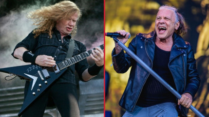 Dave Mustaine : comment Bruce Dickinson lui a redonn&eacute; espoir dans sa lutte contre le cancer