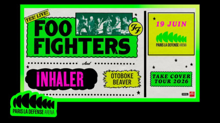 Foo Fighters débarque à Paris Défense Arena pour une date exceptionnelle !