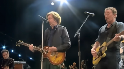 L'histoire du concert de Paul McCartney et Bruce Springsteen &agrave; Hyde Park en 2012