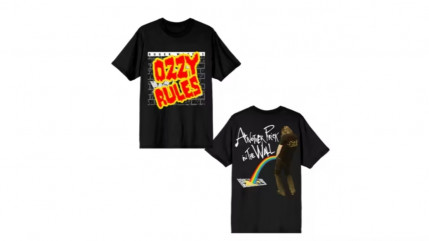 La famille d'Ozzy Osbourne vend un t-shirt dénonçant Roger Waters. La famille d'Ozzy Osbourne vend un t-shirt dénonçant Roger Waters.