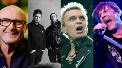 Les membres intronis&eacute;s au Rock & Roll Hall of Fame en 2026 ont &eacute;t&eacute; d&eacute;voil&eacute;s, parmi lesquels Oasis, Iron Maiden, Billy Idol et Phil Collins.