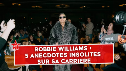 Robbie Williams : 5 anecdotes insolites sur sa carrière Robbie Williams : 5 anecdotes insolites sur sa carrière