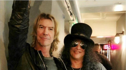 Slash et Duff McKagan (Guns N' Roses) réunis pour la bonne cause ! Slash et Duff McKagan (Guns N' Roses) réunis pour la bonne cause !