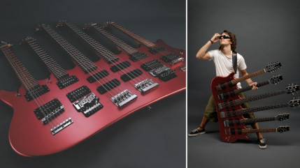 Spinal Tap : la mythique guitare à 6 manches mise en vente aux enchères Spinal Tap : la mythique guitare à 6 manches mise en vente aux enchères