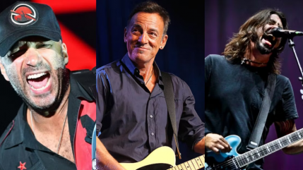 Tom Morello a annonc&eacute; le festival &laquo; Power to the People &raquo; avec Bruce Springsteen, les Foo Fighters, Jack Black, Serj Tankian et bien d'autres.