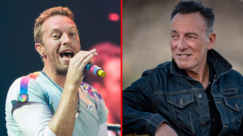 Chris Martin r&eacute;v&egrave;le les secrets de sa forme physique : "C'est Bruce Springsteen qui me l'a appris"