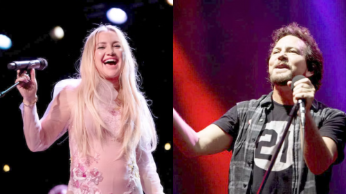 Kate Hudson : &laquo; Eddie Vedder joue un r&ocirc;le central dans le film Song Sung Blue. &raquo;