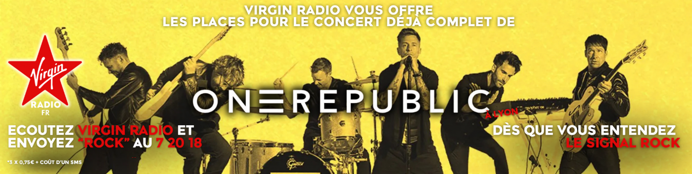 Gagnez vos places pour OneRepublic &agrave; Lyon !