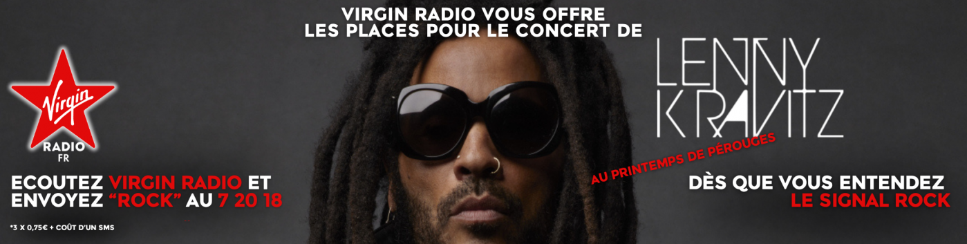Gagnez vos places pour Lenny Kravitz au Printemps de Pérouges ! Gagnez vos places pour Lenny Kravitz au Printemps de Pérouges !